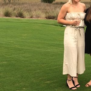 Saints + Secrets Linen Jumpsuit